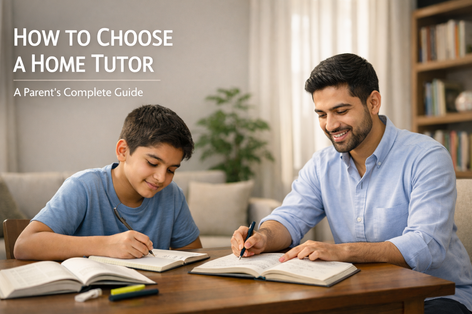 How to Choose a Home Tutor